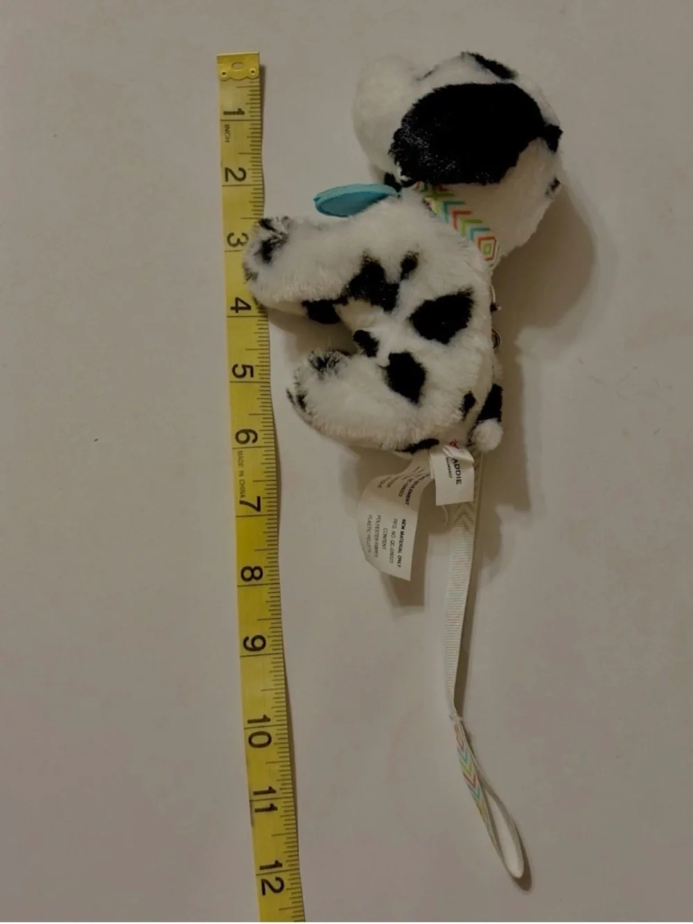 Justice Pet Shop Maddie The Dalmatian Plush Dog Puppy Collar Leash Nametag Y2K